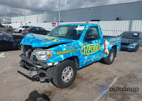 2012 Toyota Tacoma z USA, uszkodzony, nr VIN 5TFNX4CNXCX014161